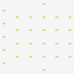 molecular formula Pt27 B13389395 platinum CAS No. 9029-27-0