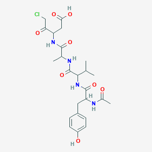 molecular formula C24H33ClN4O8 B13389410 Caspase-1 Inhibitor II 