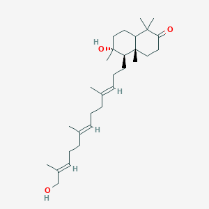molecular formula C30H50O3 B13389446 Soyosaponin-Ab 
