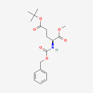 molecular formula C18H25NO6 B1338947 Z-Glu(otbu)-ome CAS No. 56877-41-9