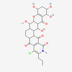 molecular formula C29H34ClNO10 B13389538 KibdeloneA 