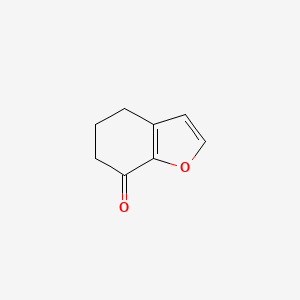 molecular formula C8H8O2 B1338979 5,6-dihydrobenzofuran-7(4H)-one CAS No. 108153-93-1