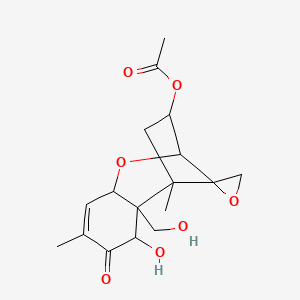 molecular formula C17H22O7 B13389890 Acetyldeoxynivalenol CAS No. 115825-62-2