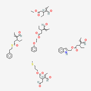 molecular formula C76H103NO16S2 B13389980 Prunus africana, ext. CAS No. 94279-95-5