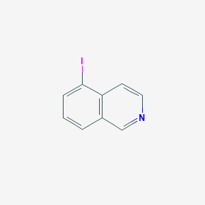 molecular formula C9H6IN B1339040 DSRM-3716 CAS No. 58142-99-7