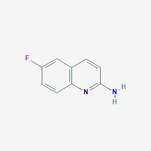 B1339043 6-Fluoroquinolin-2-amine CAS No. 791626-57-8