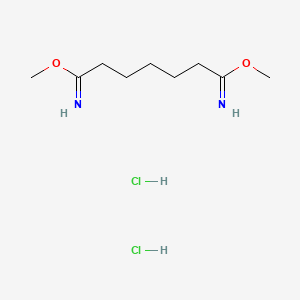 molecular formula C9H20Cl2N2O2 B1339046 Dimethyl pimelimidate dihydrochloride CAS No. 58537-94-3
