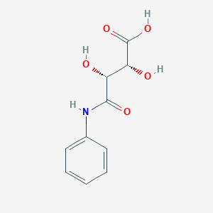 (2R,3R)-2,3-dihydroxy-4-oxo-4-(phenylamino)butanoic acid