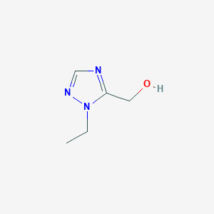molecular formula C5H9N3O B1339050 (1-ethyl-1H-1,2,4-triazol-5-yl)methanol CAS No. 215868-81-8