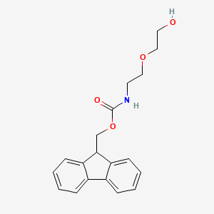 molecular formula C19H21NO4 B1339057 2-[2-(Fmoc-amino)ethoxy]ethanol CAS No. 299430-87-8