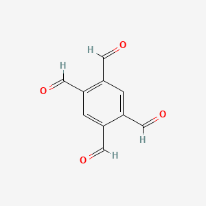 molecular formula C10H6O4 B1339065 Benzene-1,2,4,5-tetracarbaldehyde CAS No. 14674-89-6