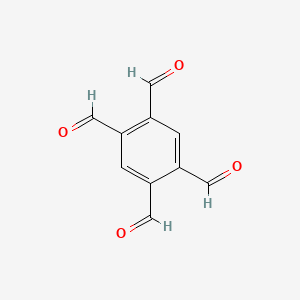 molecular formula C10H6O4 B1339065 1,2,4,5-Benzenetetracarboxaldehyde CAS No. 14674-89-6