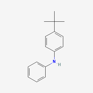 molecular formula C16H19N B1339082 4-tert-butyl-N-phenylaniline CAS No. 4496-49-5