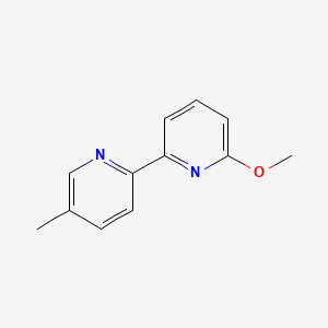 molecular formula C12H12N2O B1339087 6'-Methoxy-5-methyl-[2,2']bipyridinyl CAS No. 638353-16-9