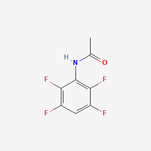 molecular formula C8H5F4NO B1339088 N-(2,3,5,6-tetrafluorophenyl)acetamide CAS No. 1766-14-9