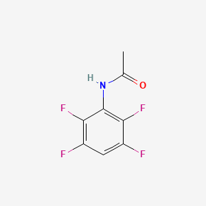 molecular formula C8H5F4NO B1339088 2',3',5',6'-四氟乙酰苯胺 CAS No. 1766-14-9