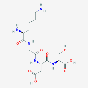 molecular formula C15H27N5O8 B1339093 KGDS 