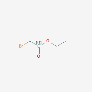molecular formula C4H7BrO2 B1339095 Ethyl bromoacetate-1-13C CAS No. 61203-71-2