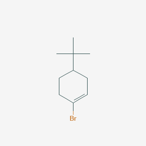 molecular formula C10H17B B1339097 1-溴-4-叔丁基环己烯 CAS No. 23525-05-5