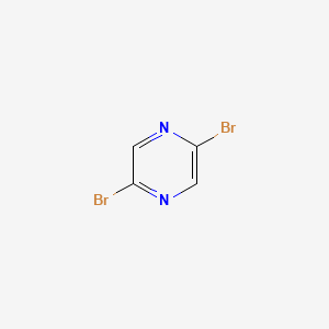 molecular formula C4H2Br2N2 B1339098 2,5-二溴吡嗪 CAS No. 23229-26-7