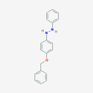 1-Phenyl-2-[4-(phenylmethoxy)phenyl]hydrazine