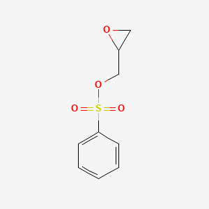 molecular formula C9H10O4S B13391403 Oxiran-2-ylmethyl benzenesulfonate CAS No. 15592-57-1