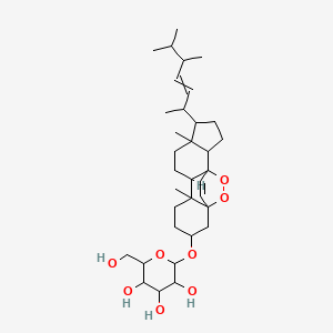 molecular formula C34H54O8 B13391416 Ergosterol peroxide 3-O-beta-D-glucopyraside 