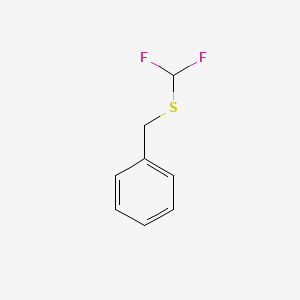 {[(Difluoromethyl)thio]methyl}benzene