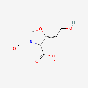 molecular formula C8H8LiNO5 B13391521 Clavulanate (lithium) 