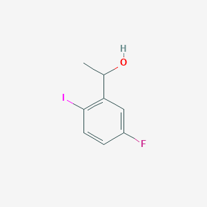 molecular formula C8H8FIO B13391565 (R)-1-(5-Fluoro-2-iodophenyl)ethan-1-ol 