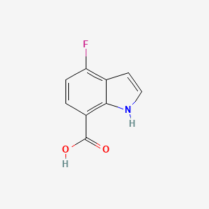 4-fluoro-1H-indole-7-carboxylic Acid
