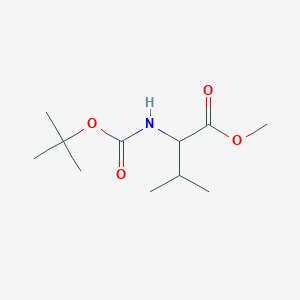 molecular formula C11H21NO4 B13391599 N-tert-Butoxycarbonyl-D-valine methyl ester 