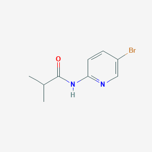 molecular formula C9H11BrN2O B1339161 N-(5-Bromo-2-pyridinyl)-2-methylpropanamide CAS No. 123788-44-3