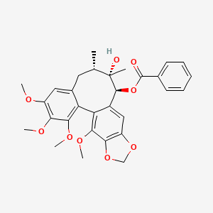 molecular formula C30H32O9 B1339162 Gomisin G CAS No. 62956-48-3