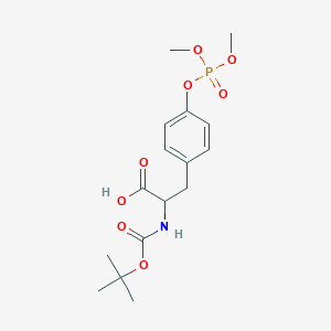 molecular formula C16H24NO8P B13391728 Boc-Tyr(POMe)-OH 