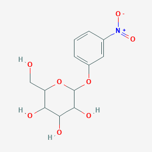 molecular formula C12H15NO8 B13391741 Metanitrophenyl-alpha-d-galactoside 