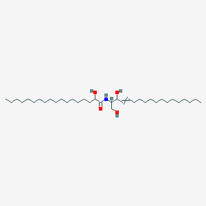 molecular formula C36H71NO4 B13391857 N-(1,3-dihydroxyoctadec-4-en-2-yl)-2-hydroxyoctadecanamide 