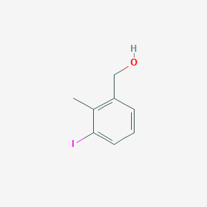 molecular formula C8H9IO B1339186 (3-碘-2-甲基苯基)甲醇 CAS No. 76350-89-5