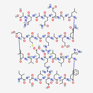 molecular formula C141H231N41O43S B13391880 Isldltfhll revlemarae qlaqqahs 