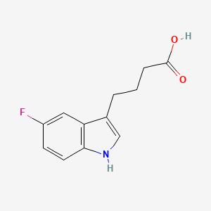 4-(5-Fluoro-1h-indol-3-yl)butanoic acid