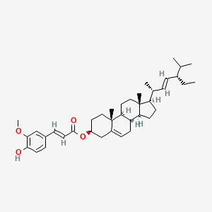 molecular formula C39H56O4 B1339194 Stigmasteryl ferulate CAS No. 20972-08-1