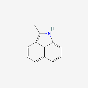 molecular formula C12H11N B13391953 2-Methyl-1,9-dihydrobenzo[cd]indole 