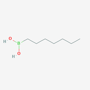 molecular formula C7H17BO2 B1339197 Heptylboronic acid CAS No. 28741-07-3