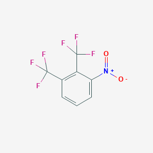 molecular formula C8H3F6NO2 B1339213 2,3-Bis(trifluoromethyl)nitrobenzene CAS No. 1978-06-9
