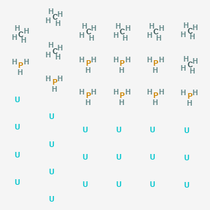 molecular formula C8H59P9U20 B13392159 Methane;phosphane;uranium 