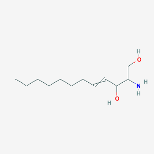molecular formula C12H25NO2 B13392253 2-aminododec-4-ene-1,3-diol 
