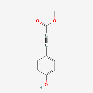 molecular formula C10H8O3 B1339233 Methyl (4-hydroxyphenyl)propynoate 