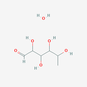 molecular formula C6H14O6 B13392383 L(+)-Rhamnose Monohydrate 