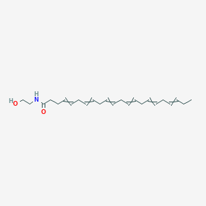 molecular formula C24H37NO2 B13392468 Docosahexaenoylethanolamide (DHEA) 