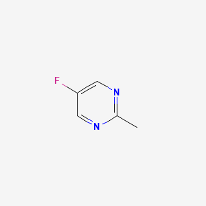 molecular formula C5H5FN2 B1339254 5-Fluoro-2-methylpyrimidine CAS No. 54376-50-0